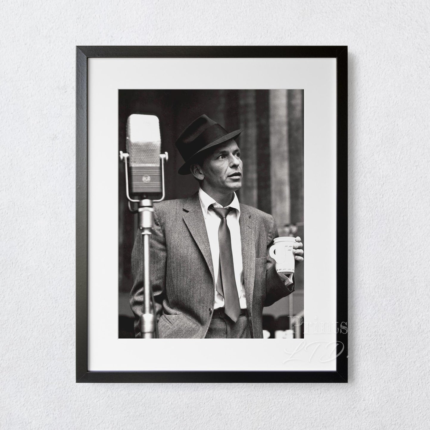 Frank Sinatra Having a Coffee