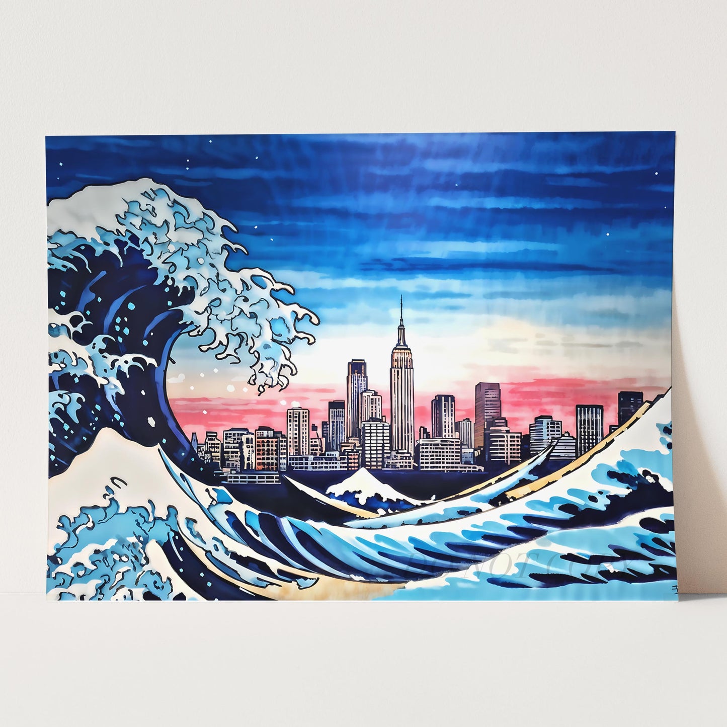 The Great Wave off New York City
