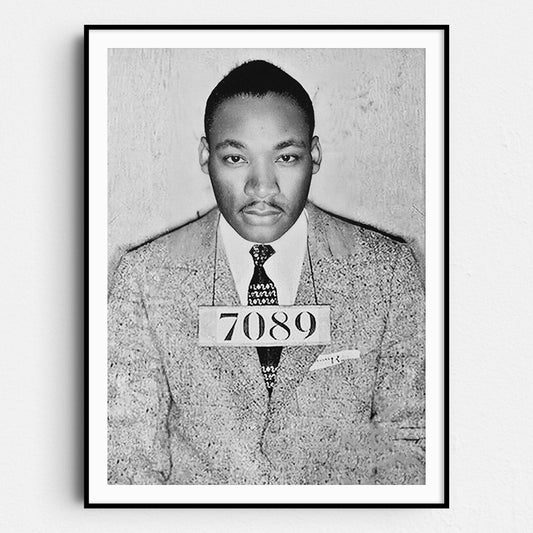 MLK Martin Luther King Jr Prison Mug Shot