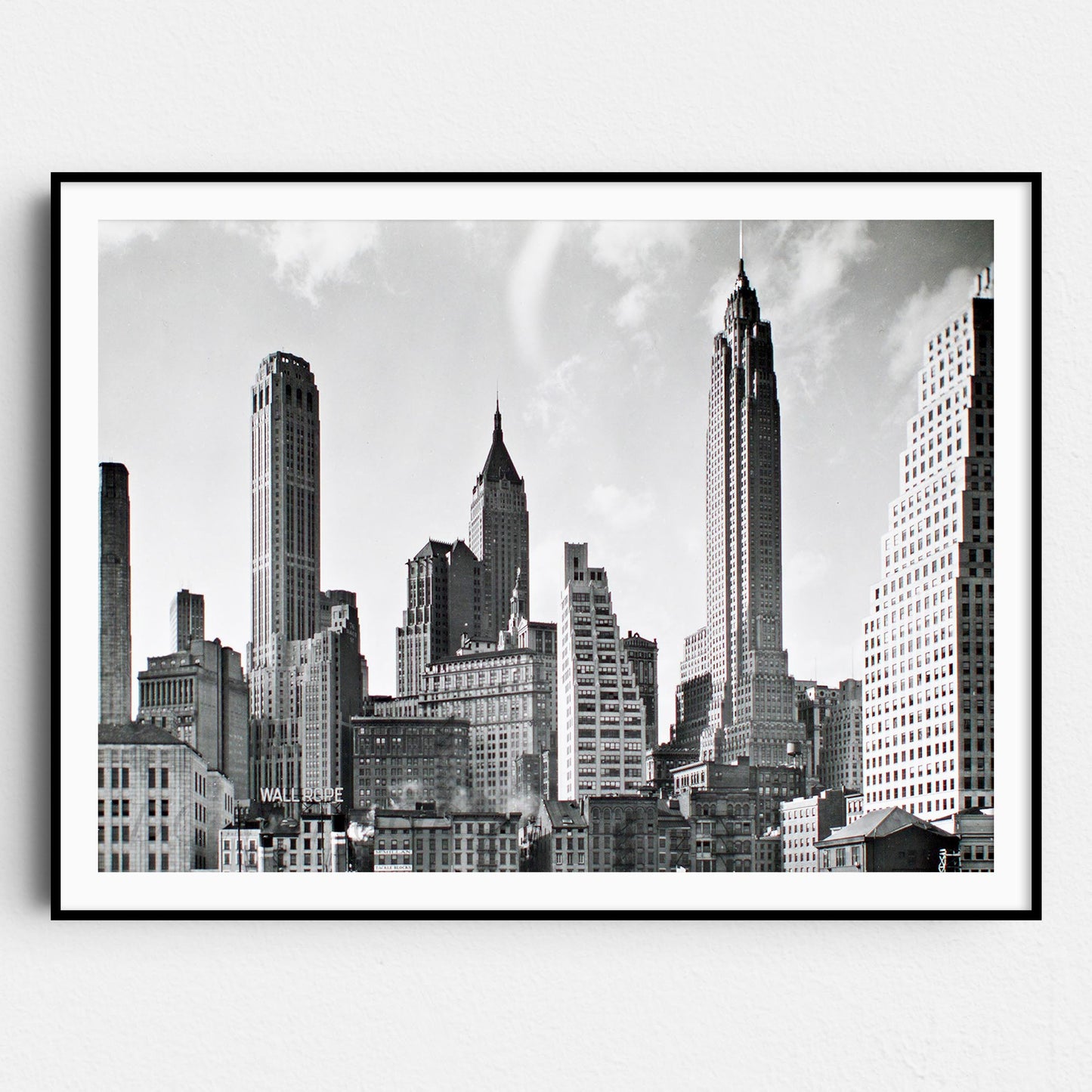 Manhattan Skyline 1936