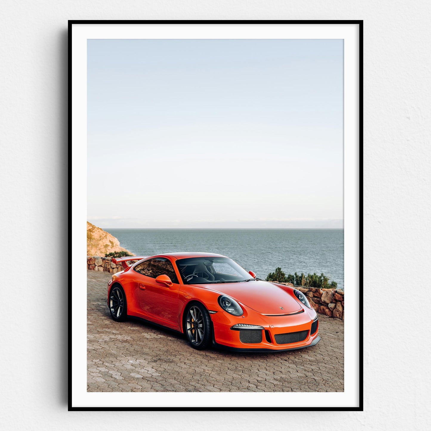 Orange Porsche Sport