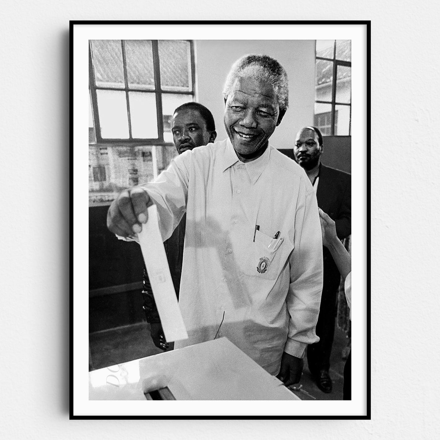 Nelson Mandela Voting In 1994
