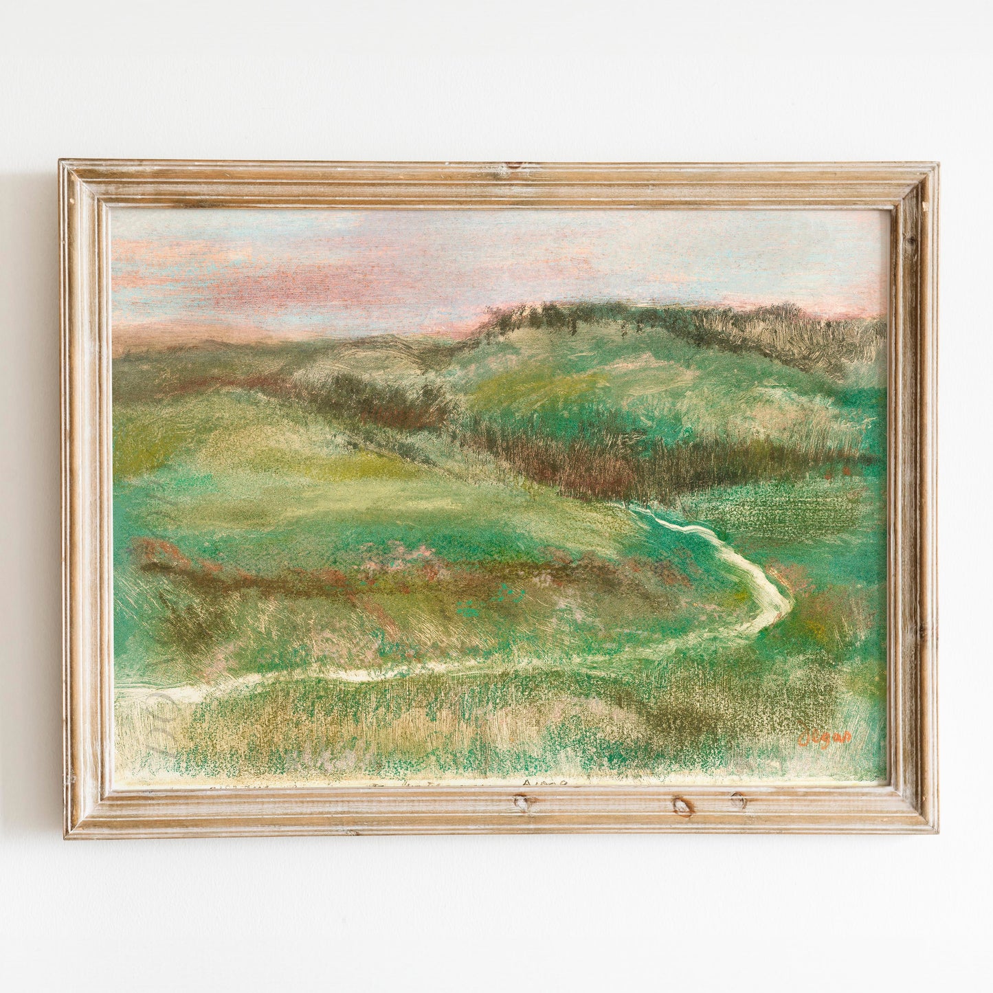 Landscape (1892) by Edgar Degas