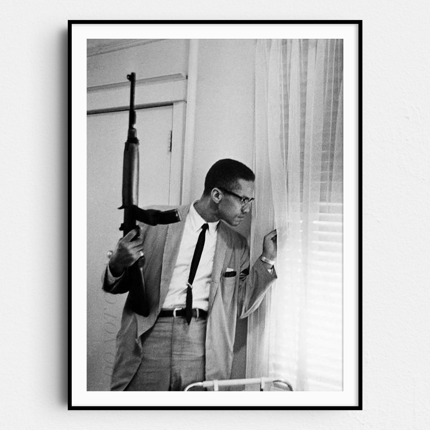 Malcolm X Machine Gun