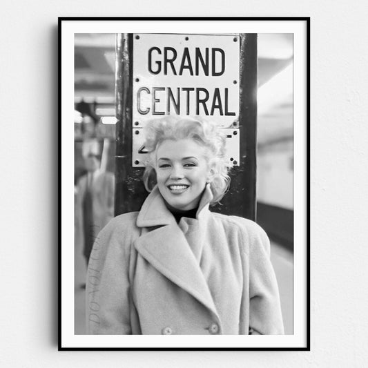 Marilyn Monroe Grand Central Station