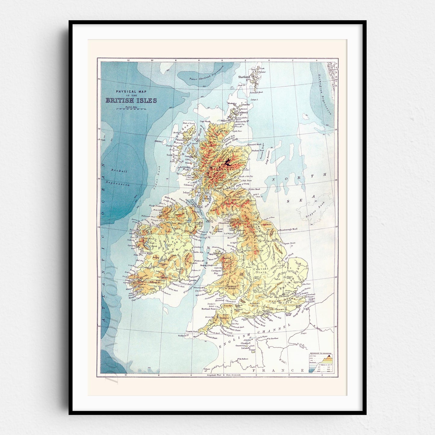 Gazetteer of the British Isles (1887) by John Bartholomew