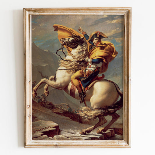 Napoleon Crossing The Alps