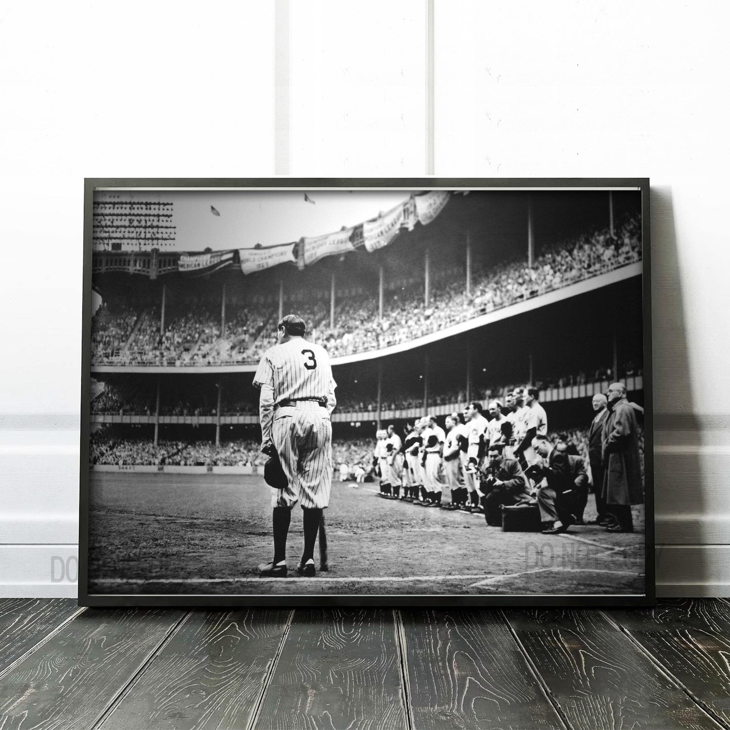 Babe Ruth, the last game
