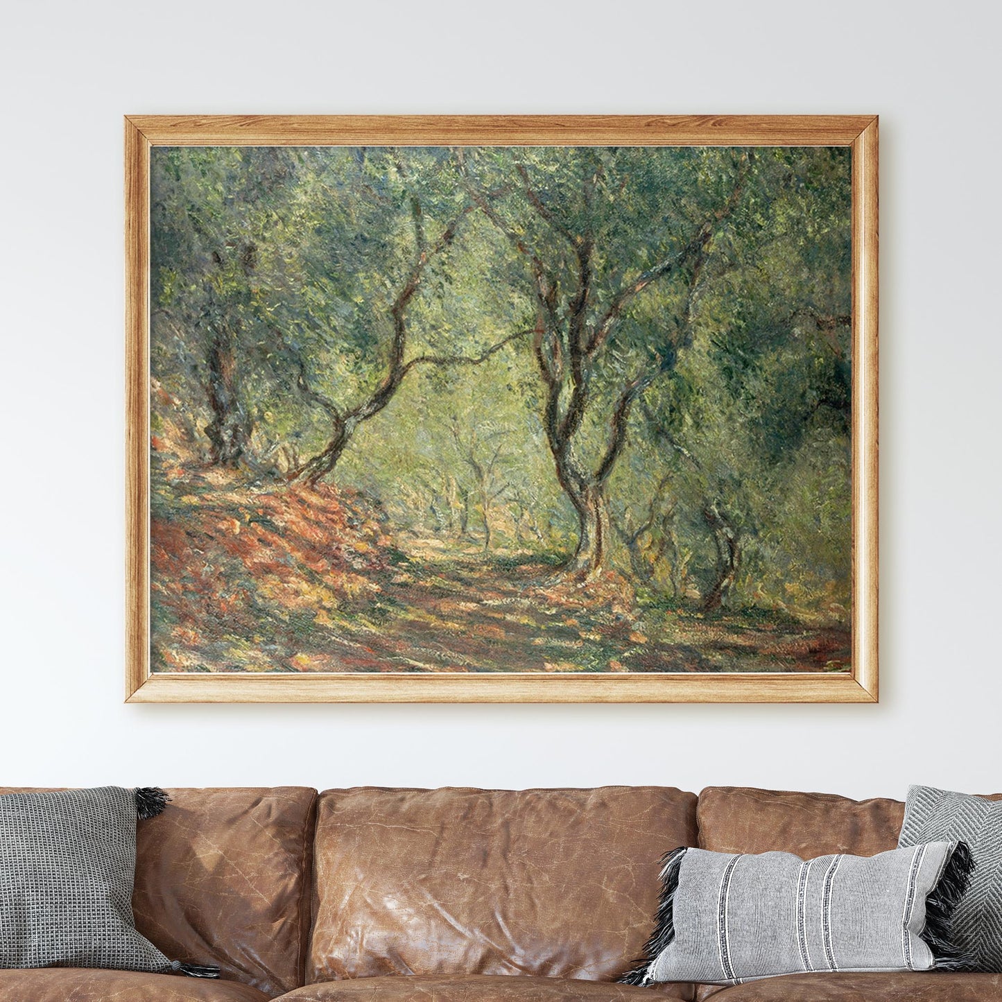 Olive Grove by Claude Monet