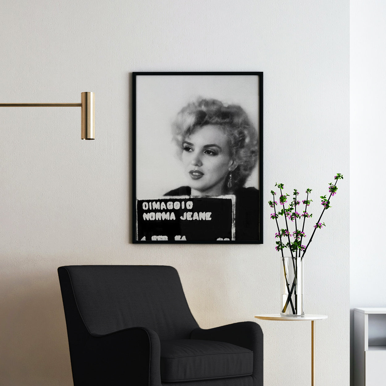 Marilyn Monroe Prison Mug Shot