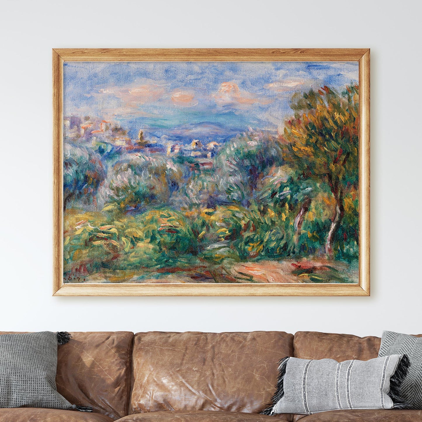 Landscape (Paysage) 1917 by Pierre-Auguste Renoir