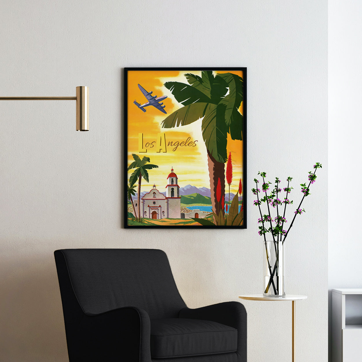Los Angeles Travel Poster