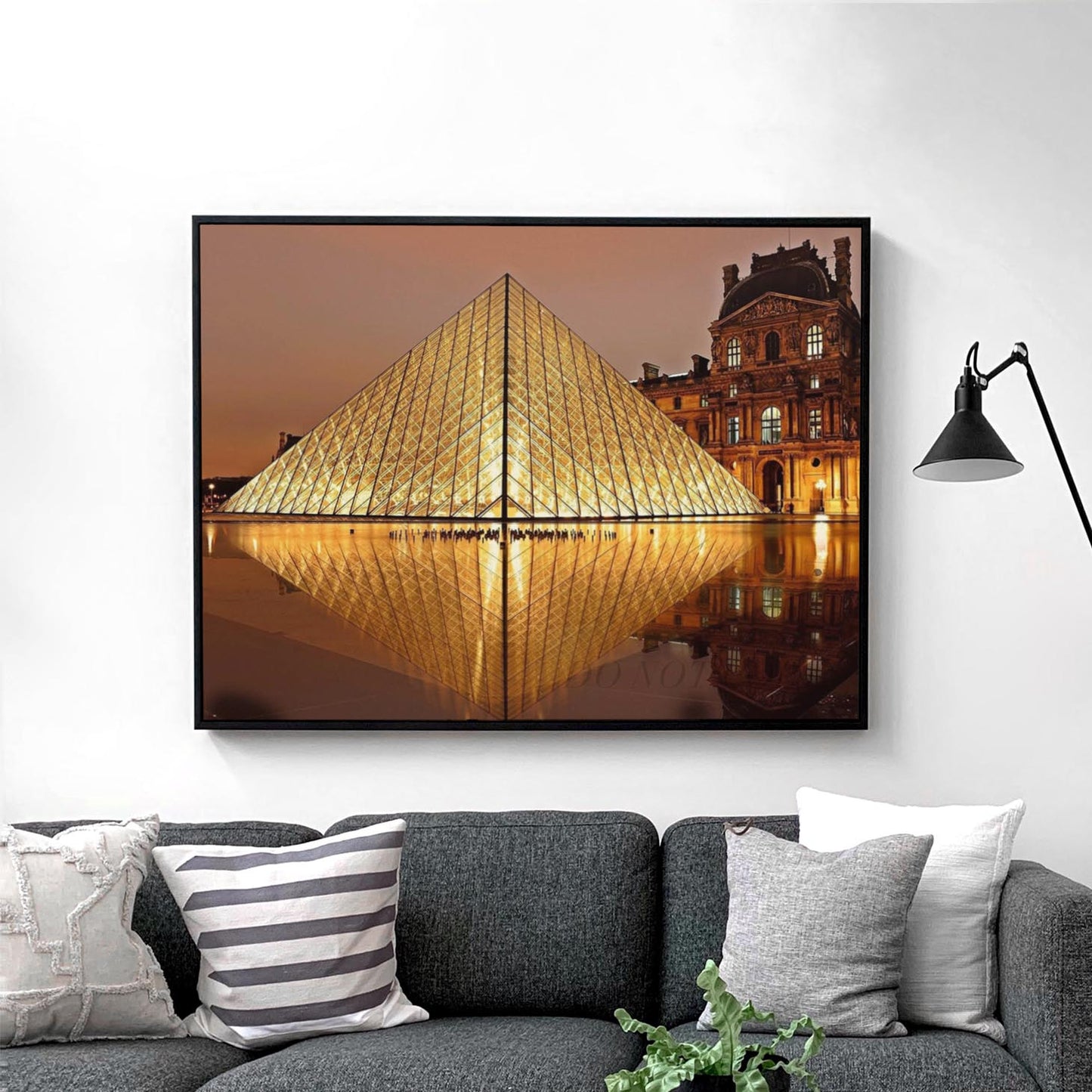 The Pyramid At The Louvre