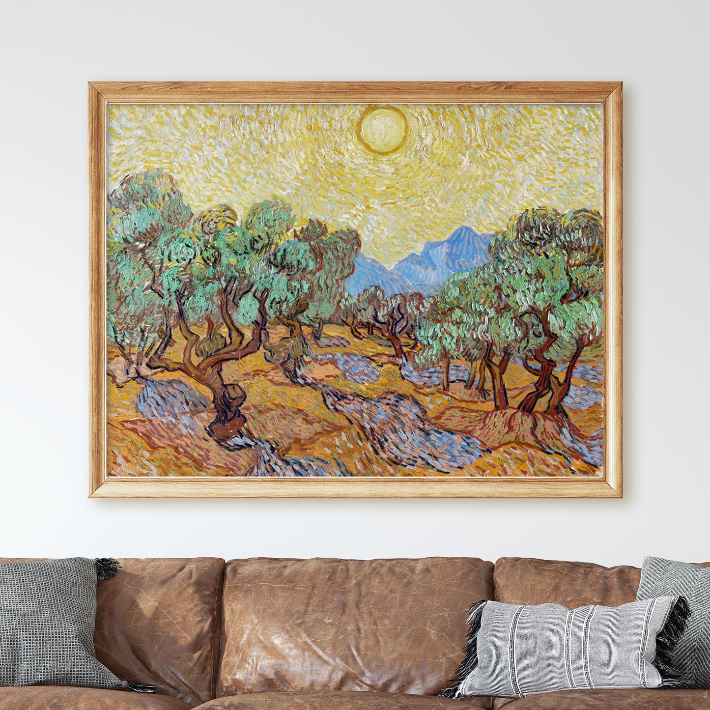Olive Trees (1889) by Van Gogh