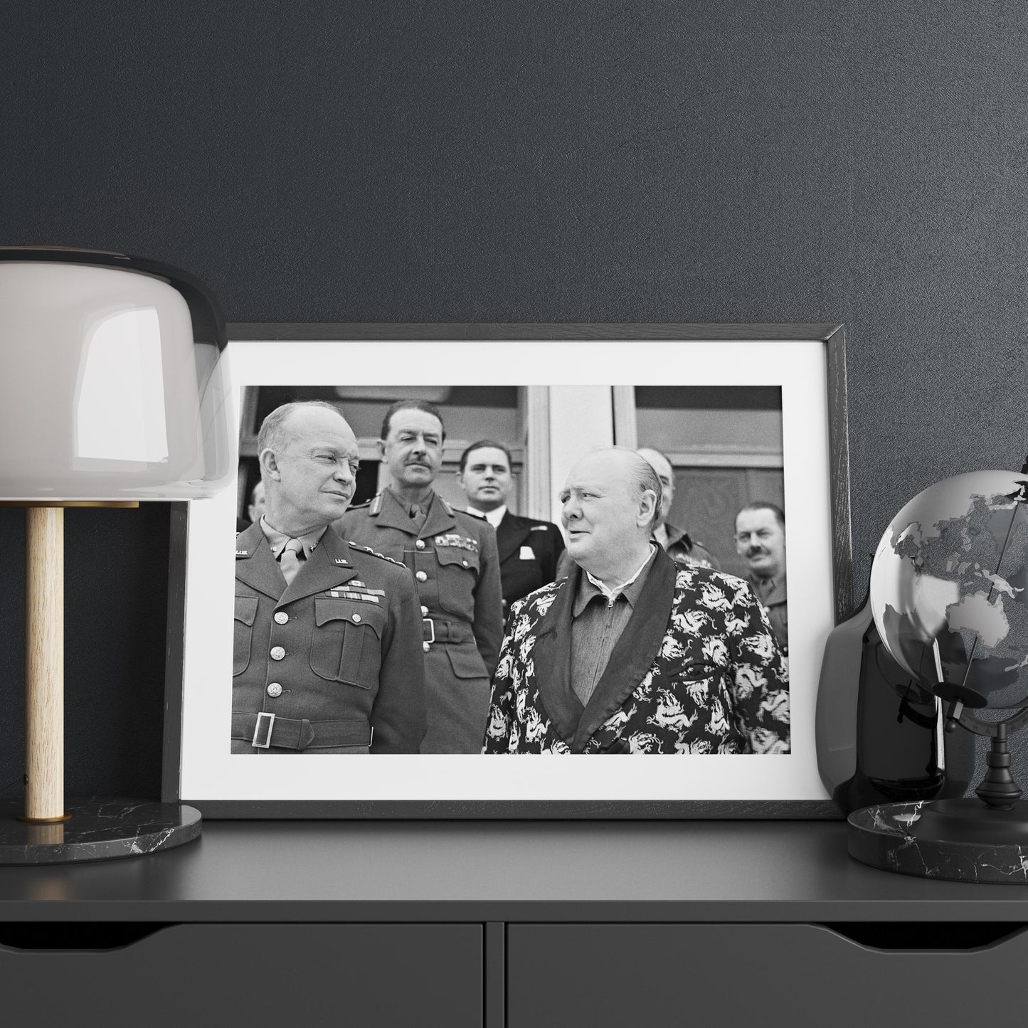 Winston Churchill & Dwight Eisenhower