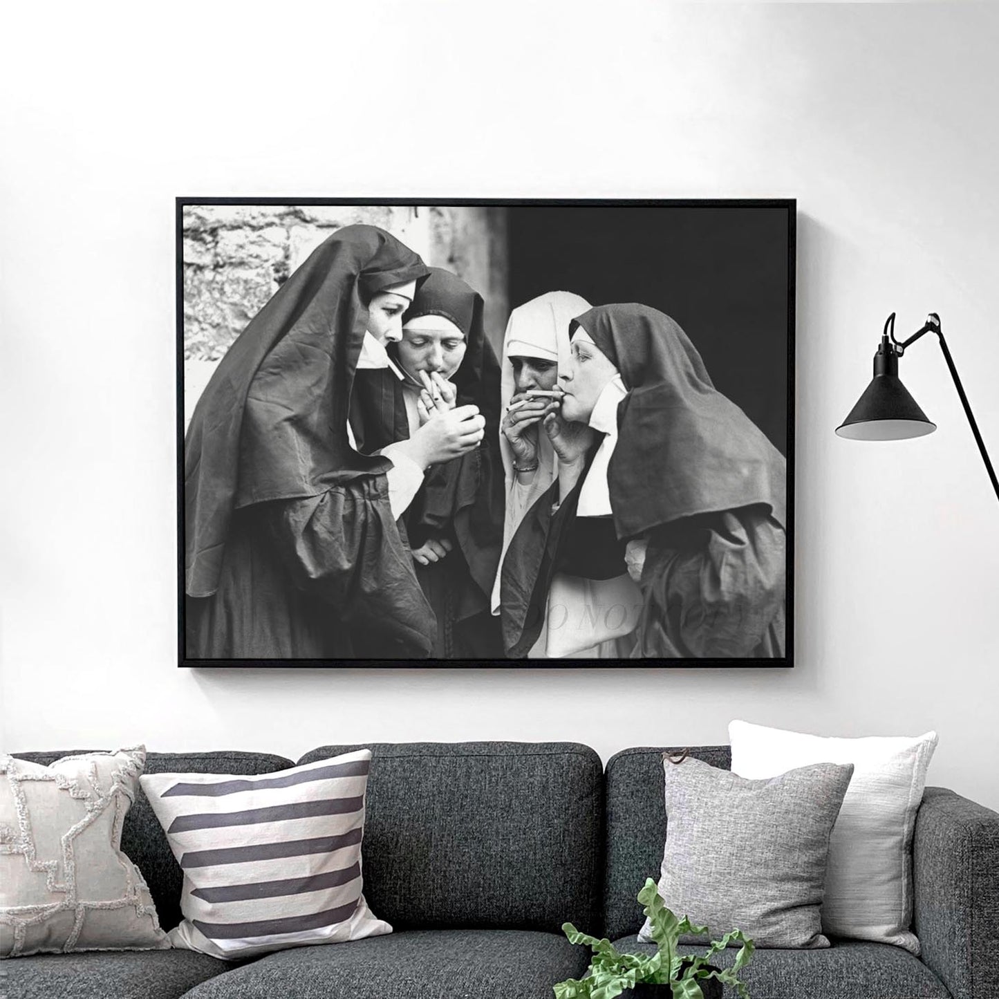 Nuns Smoking Cigarettes