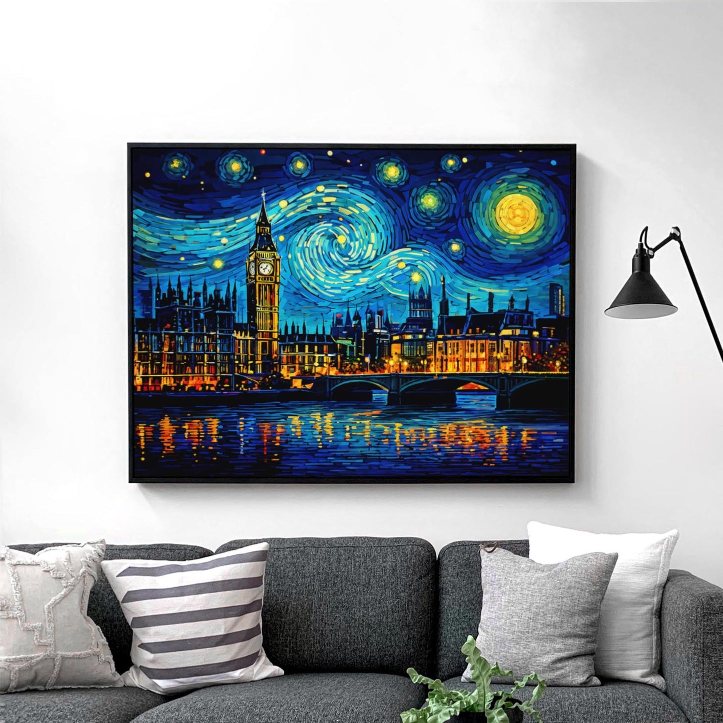 London England Van Gogh Starry Night