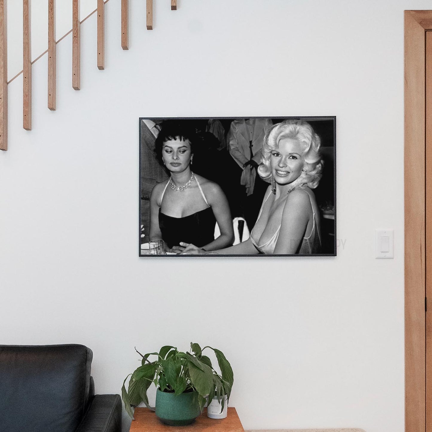 Sophia Loren and Jayne Mansfield Side Eye