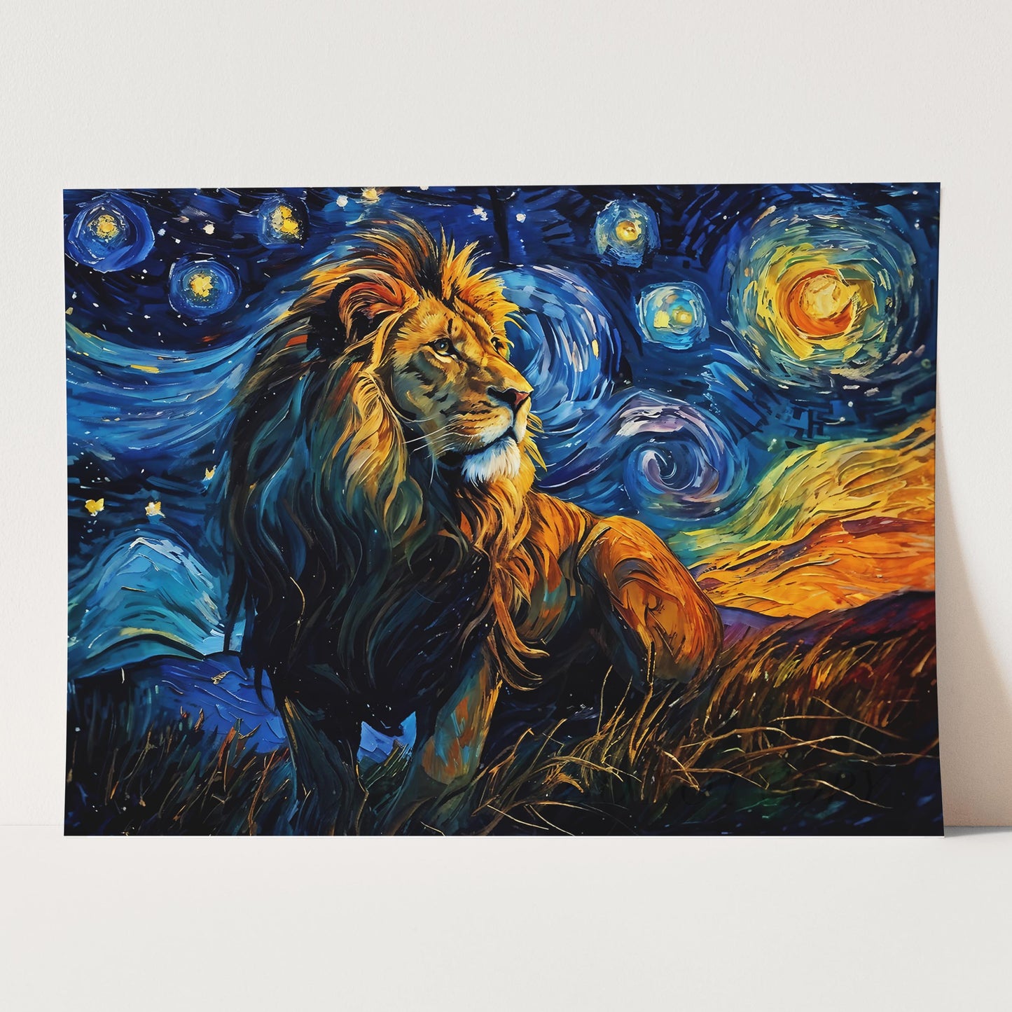 Lion Van Gogh