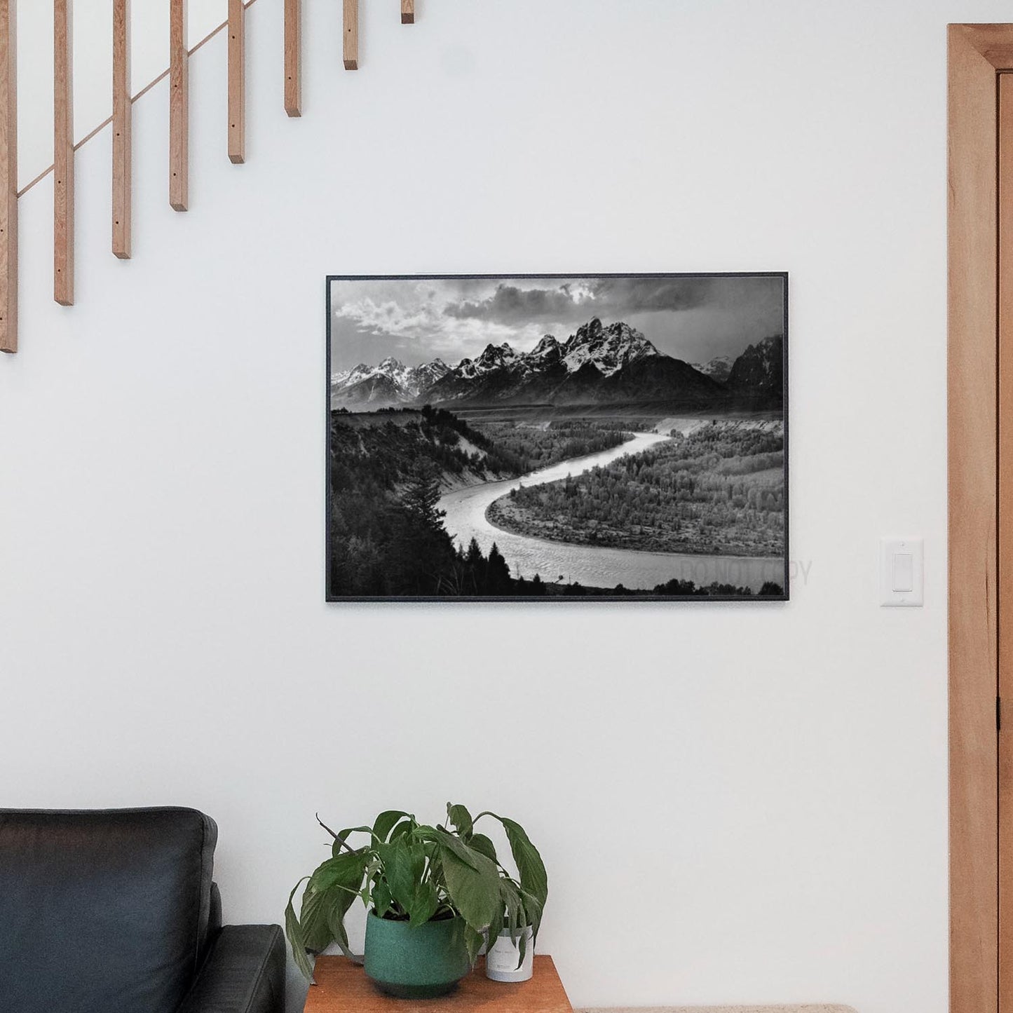 Ansel Adams The Tetons and the Snake River, Grand Teton National Park