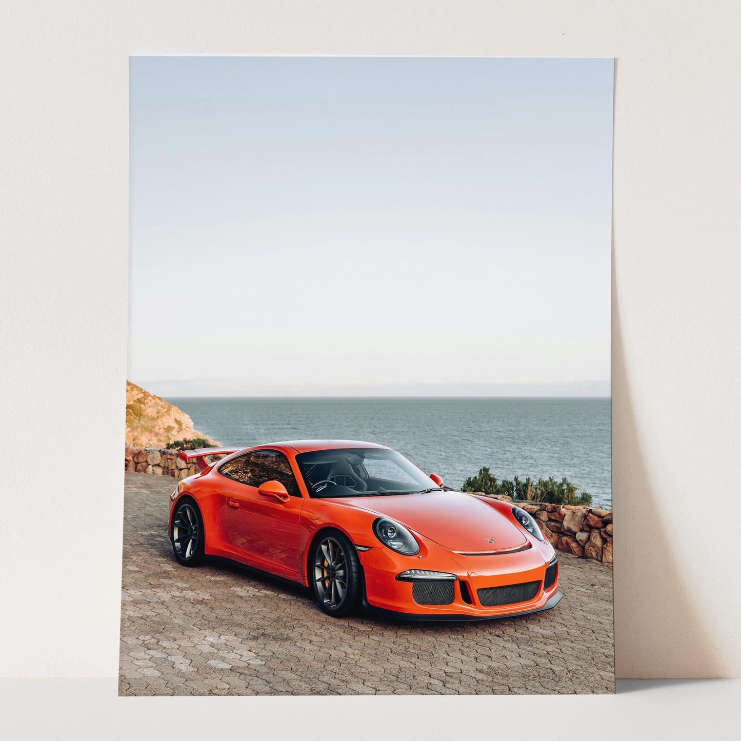 Orange Porsche Sport