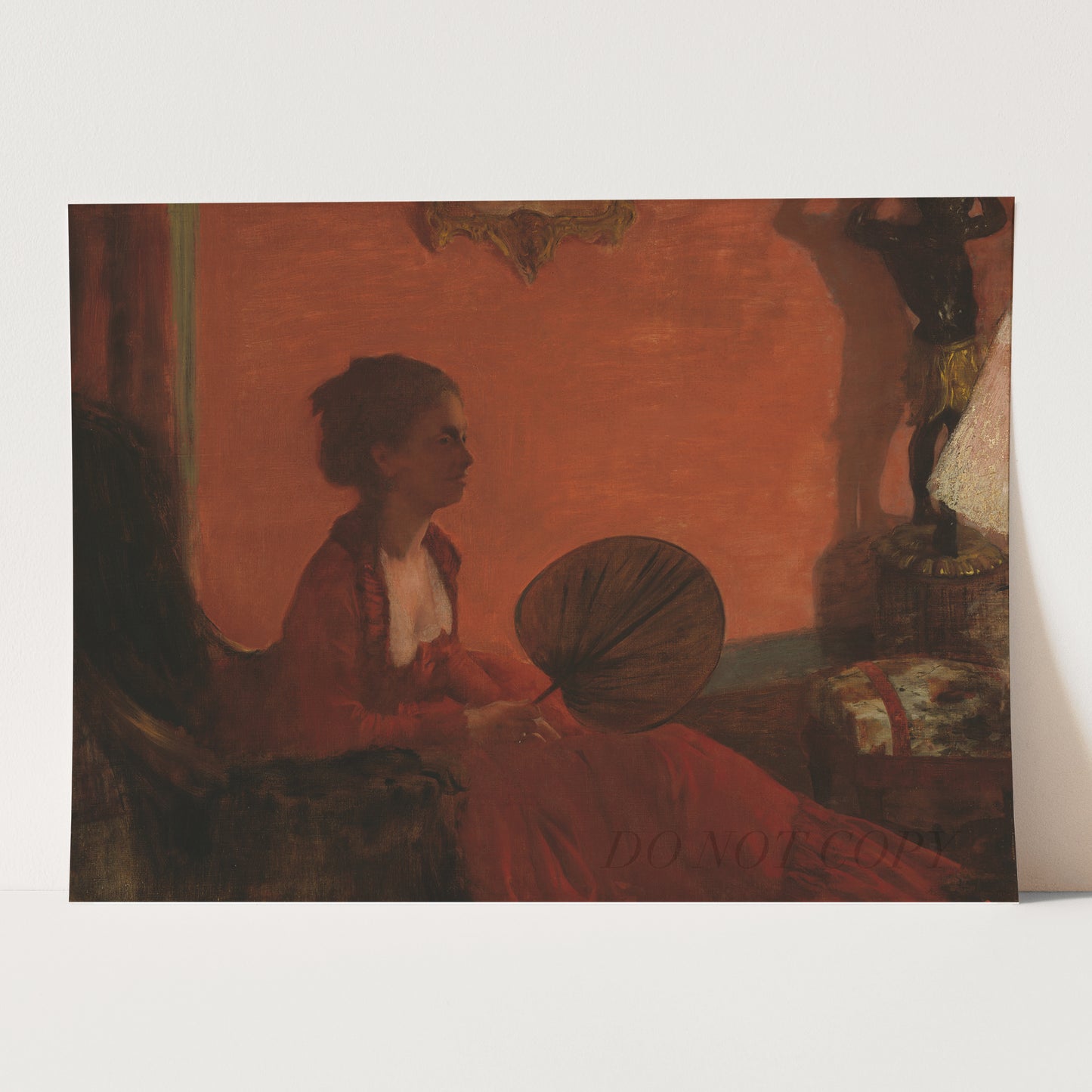 Madam Camus (ca. 1896–1870) by Edgar Degas