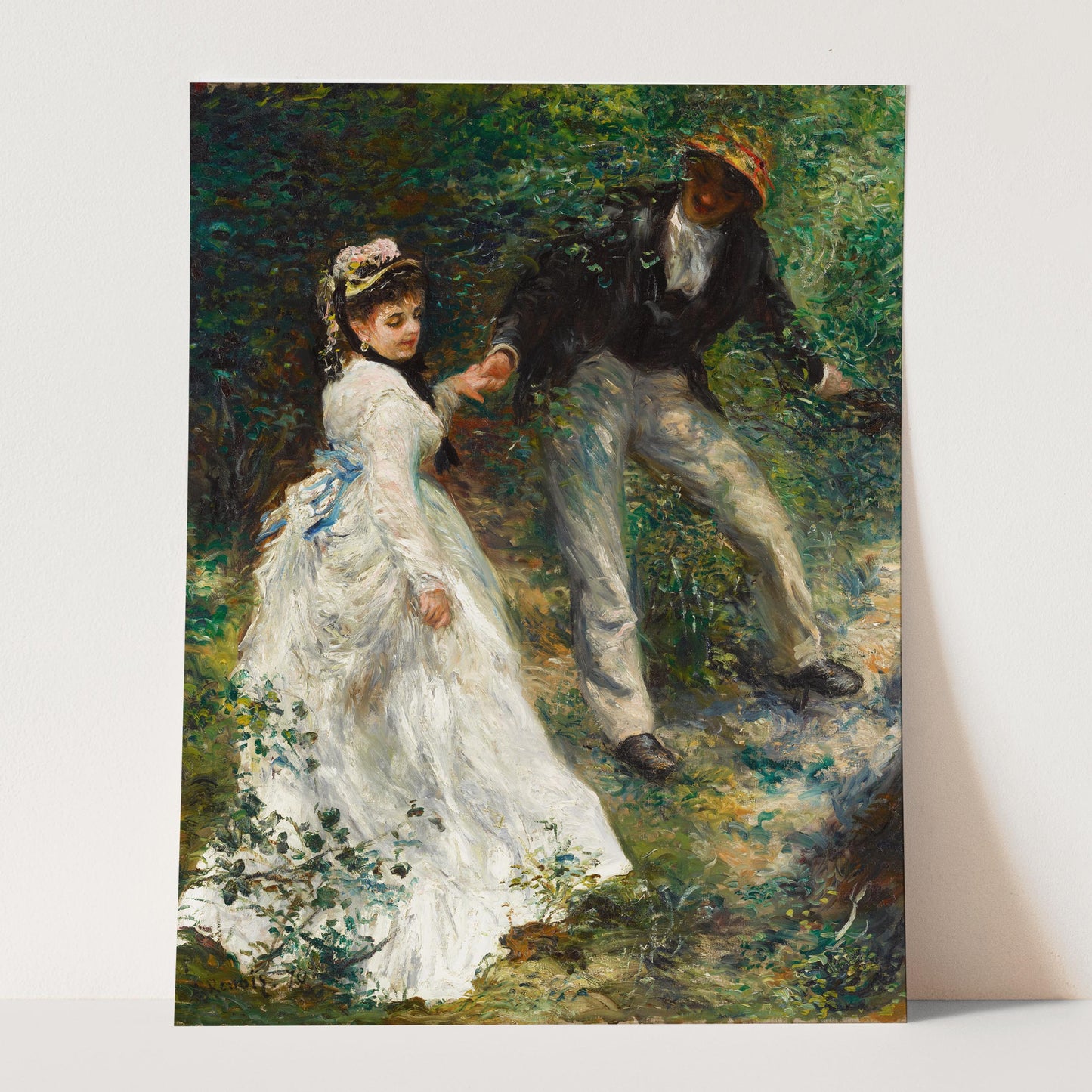 La Promenade (1870) by Pierre-Auguste Renoir