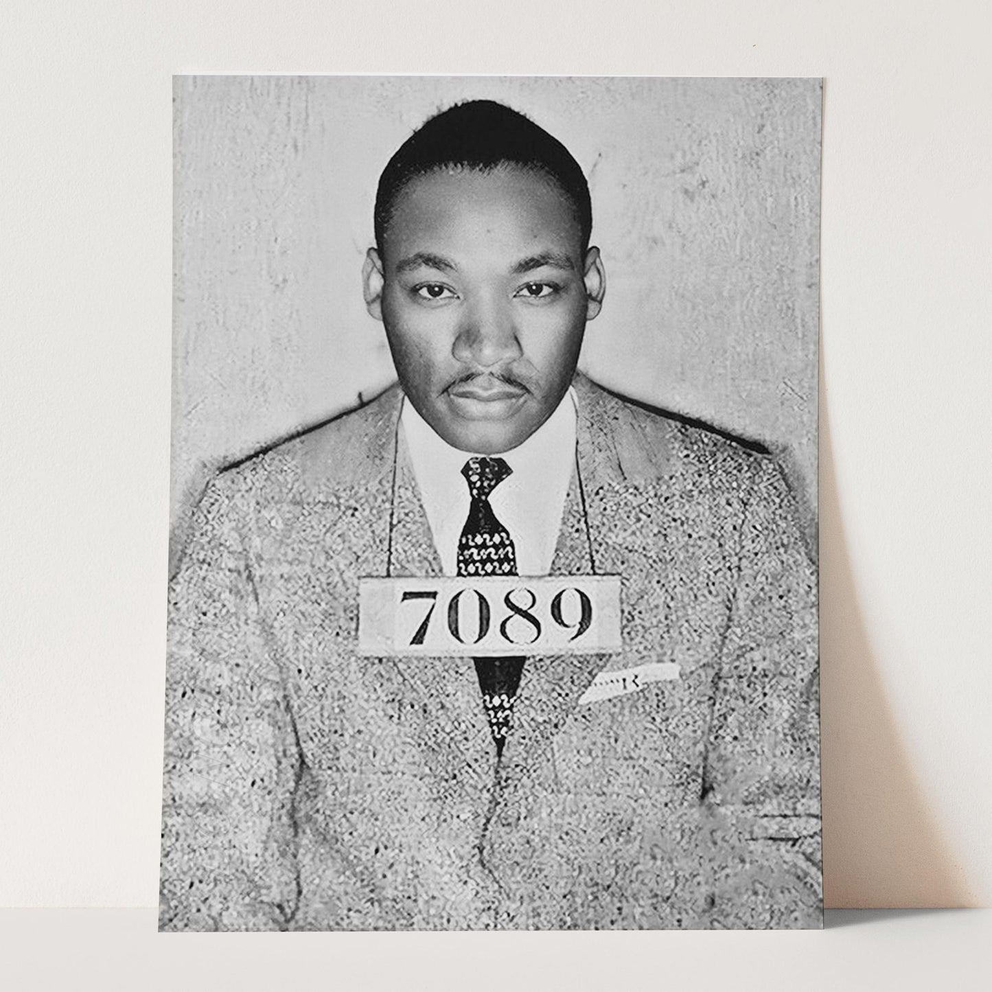 MLK Martin Luther King Jr Prison Mug Shot