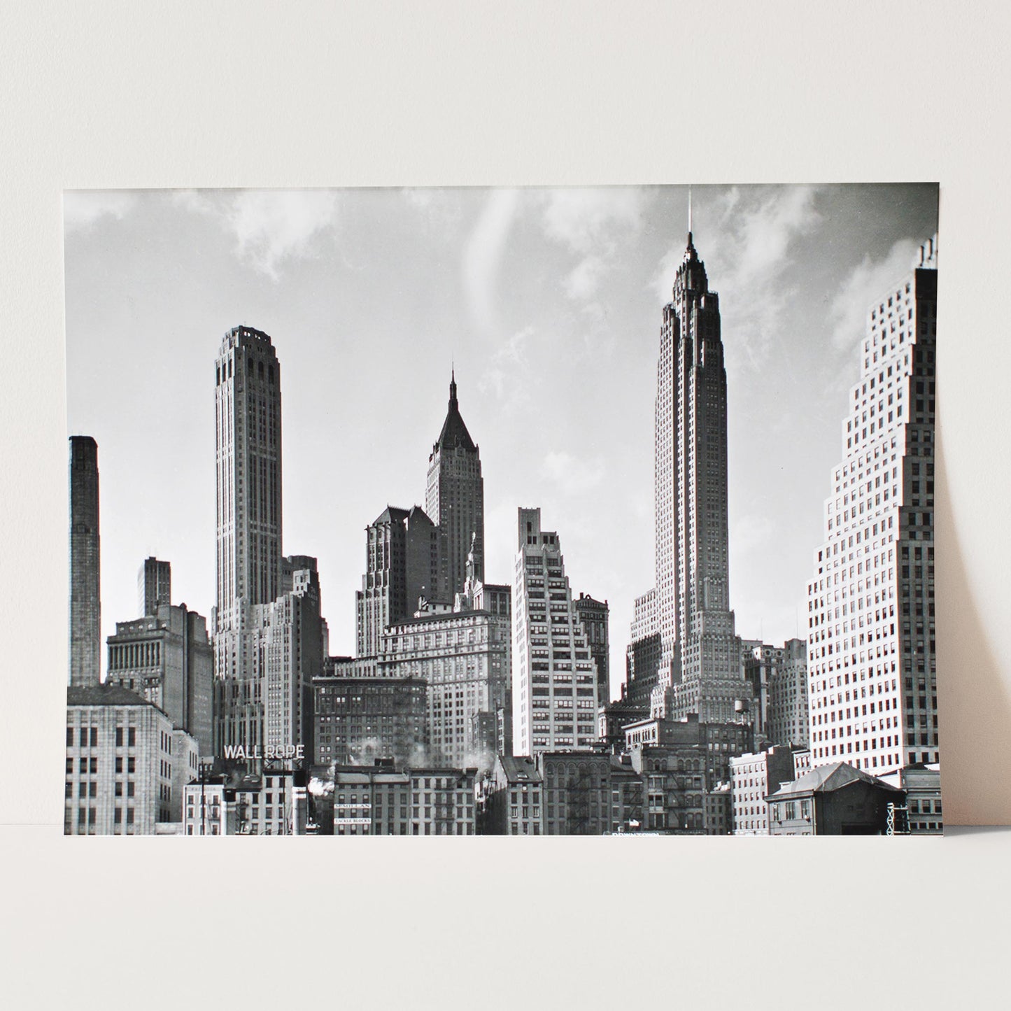 Manhattan Skyline 1936