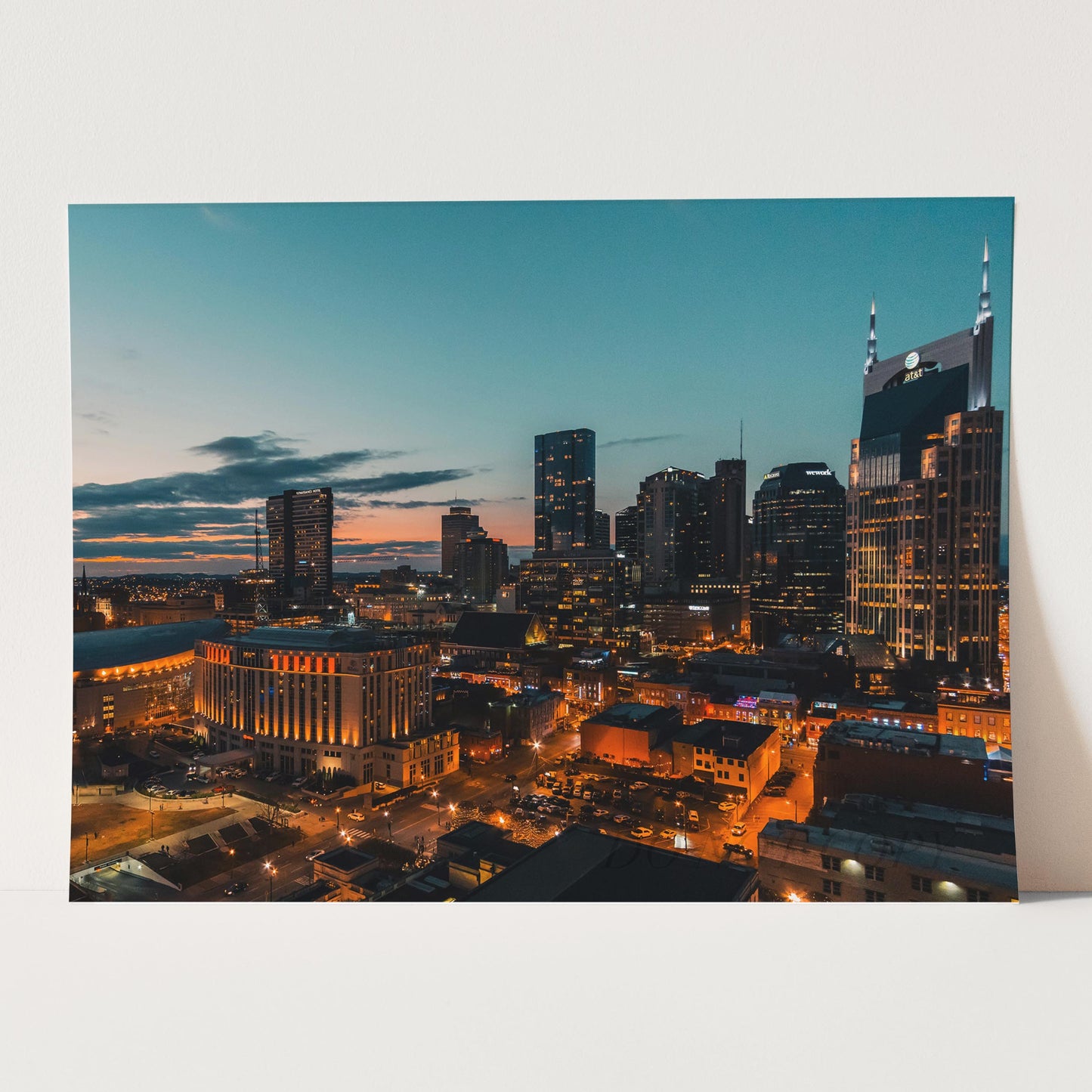 Nashville City Skyline