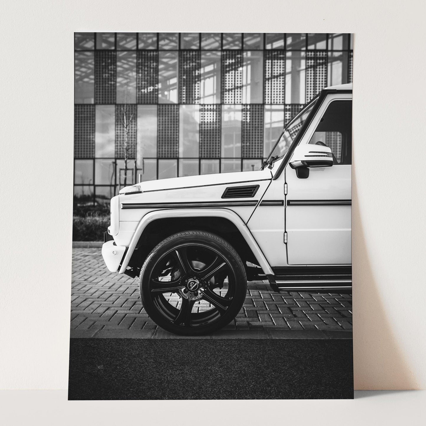 Mercedes Benz White G Wagon