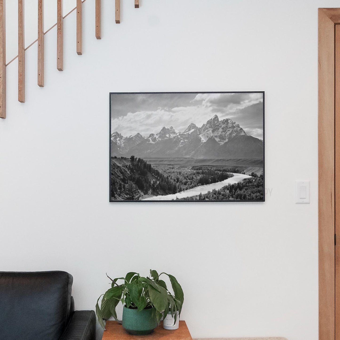 Ansel Adams The Tetons and the Snake River, Grand Teton National Park