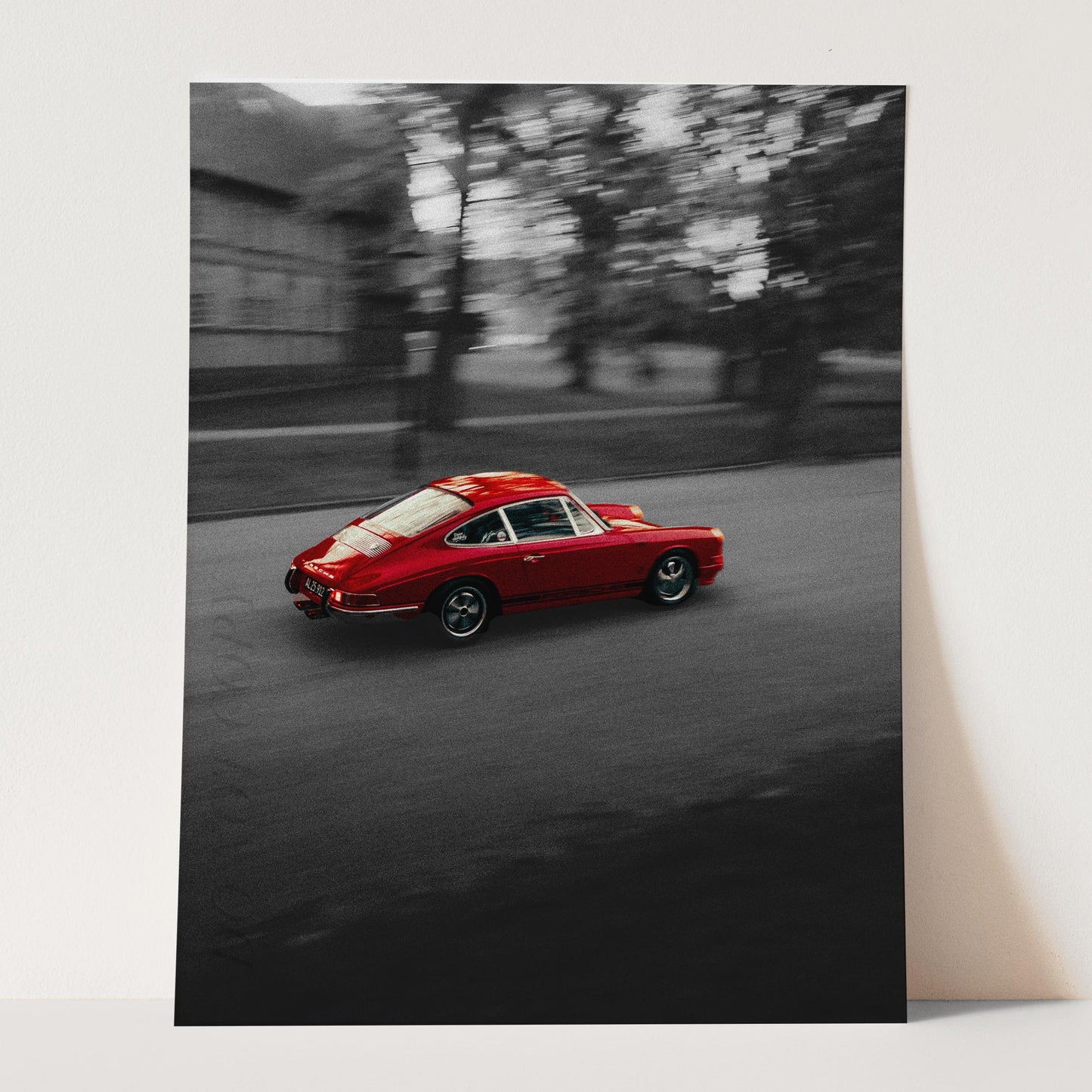Red Porsche 911