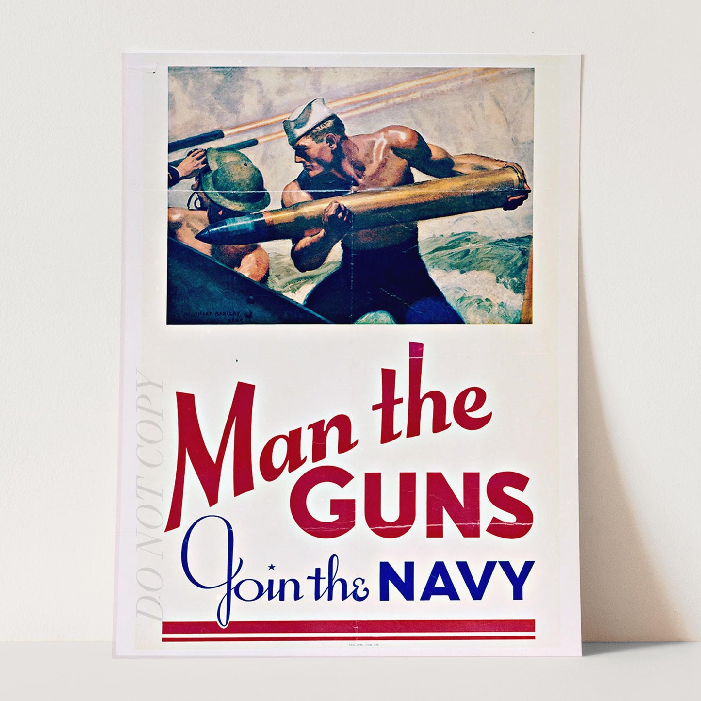 Man The Guns - Join The Navy