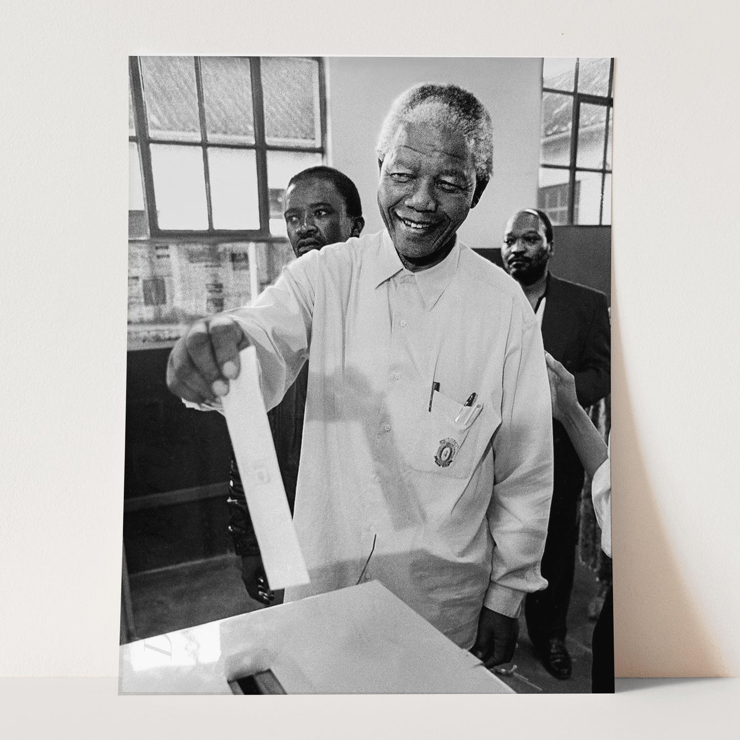 Nelson Mandela Voting In 1994