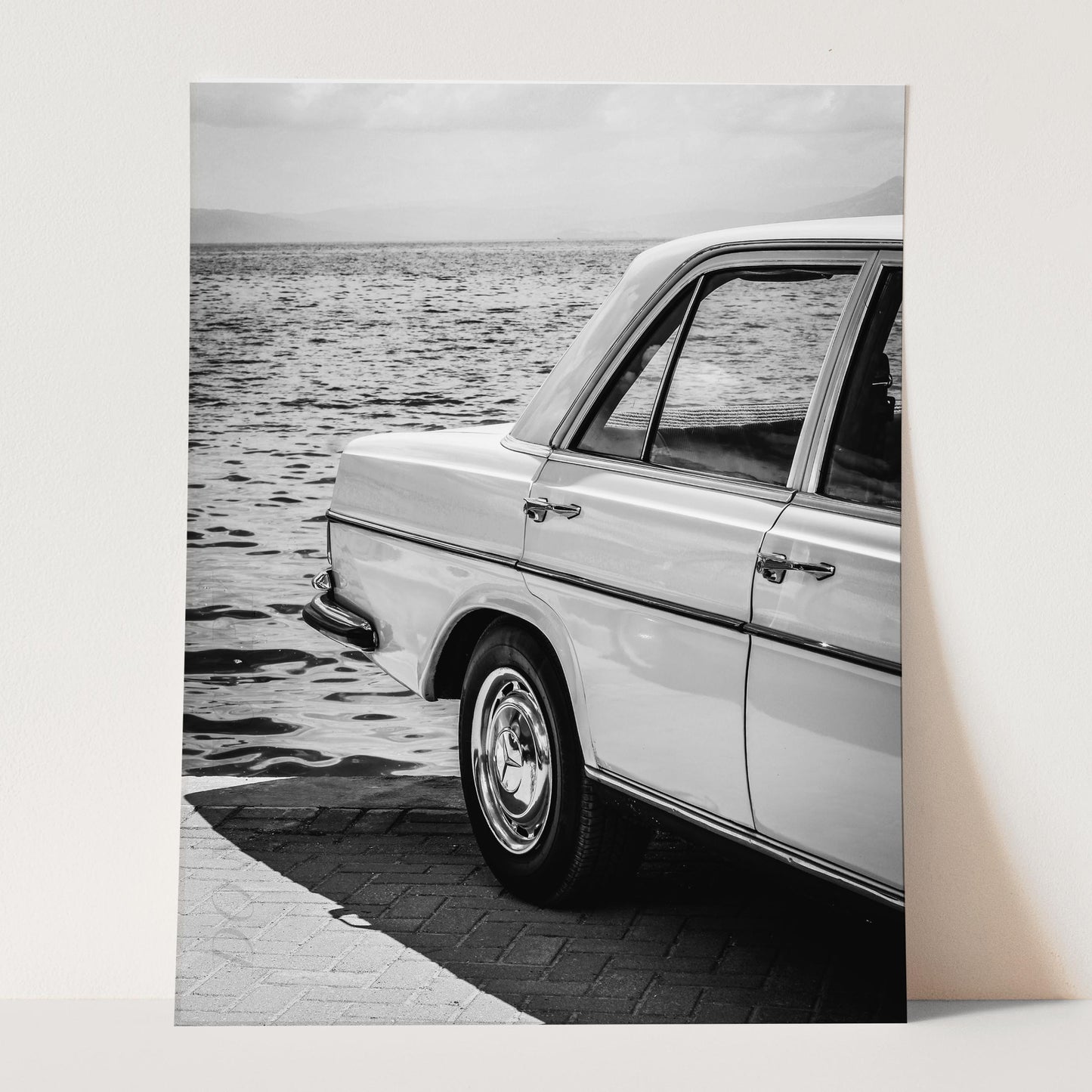 Classic Mercedes by the Ocean