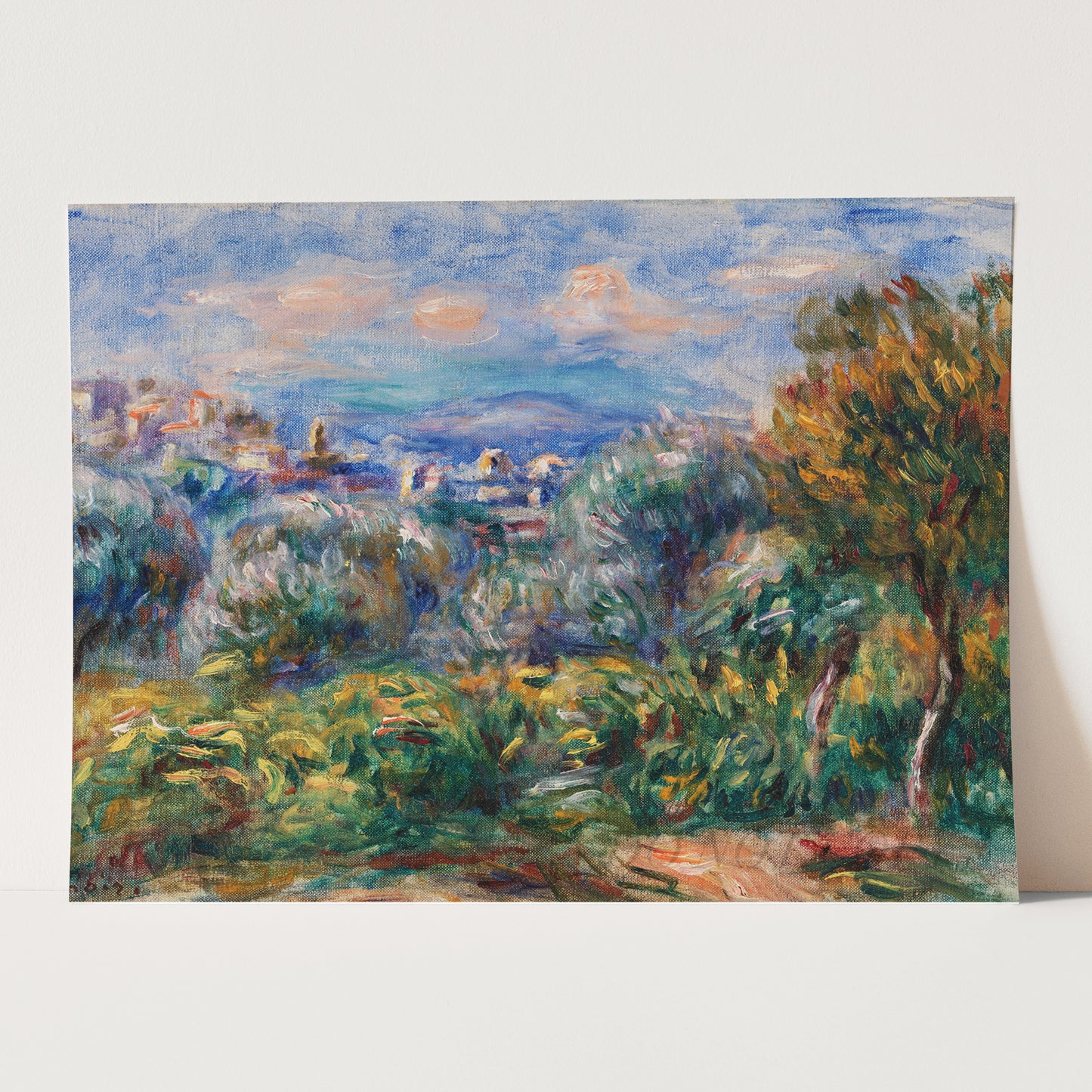 Landscape (Paysage) 1917 by Pierre-Auguste Renoir