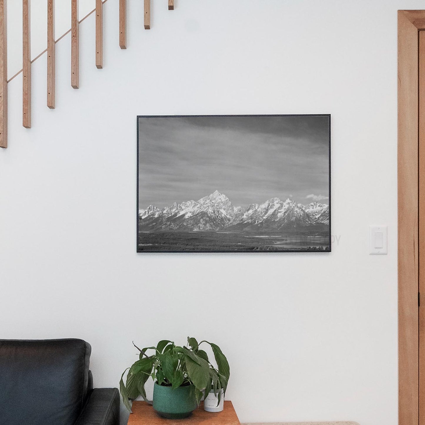 Ansel Adams The Tetons from Signal Mountain