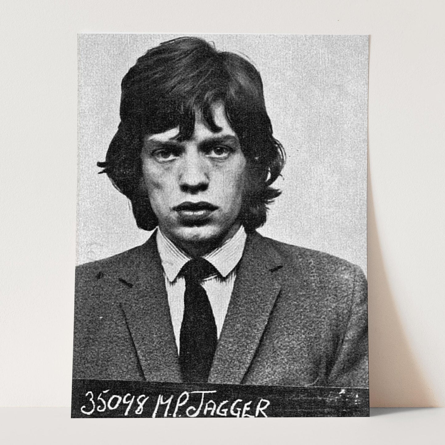 Mick Jagger Mug Shot