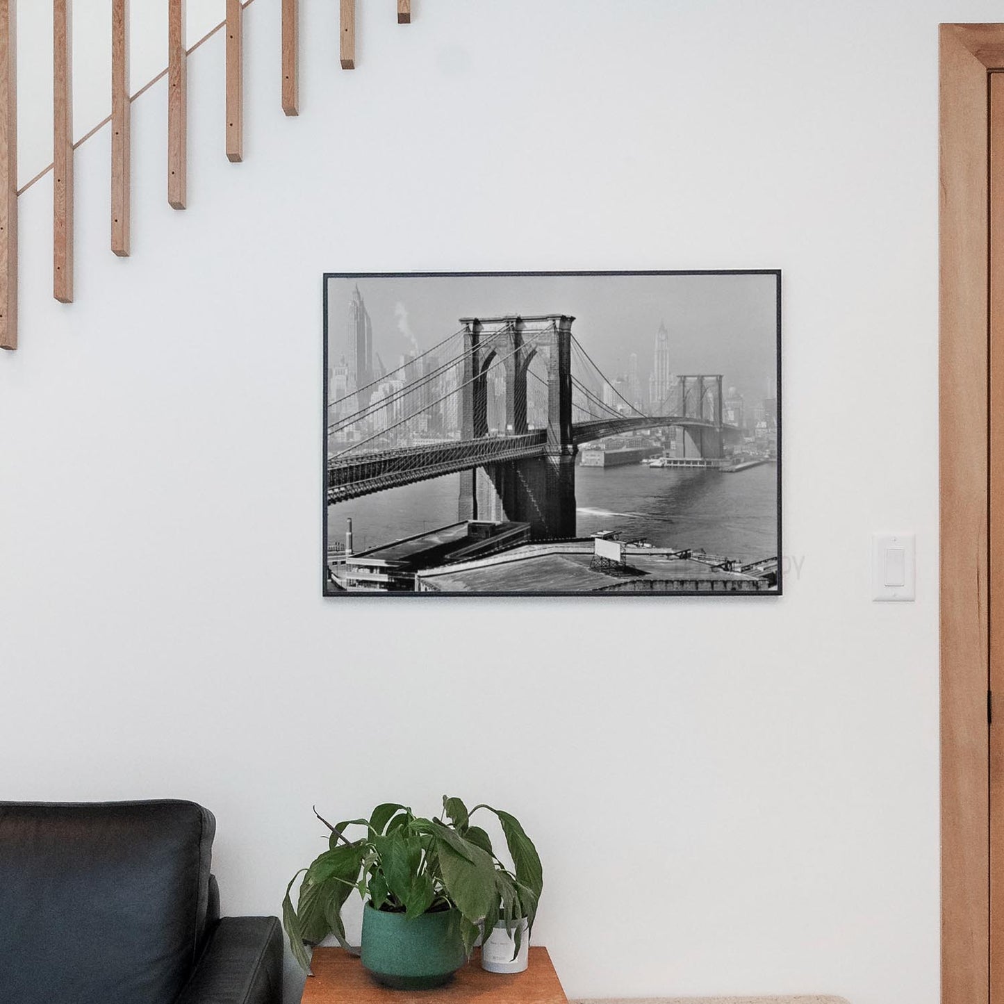 Brooklyn Bridge, New York City 1900s