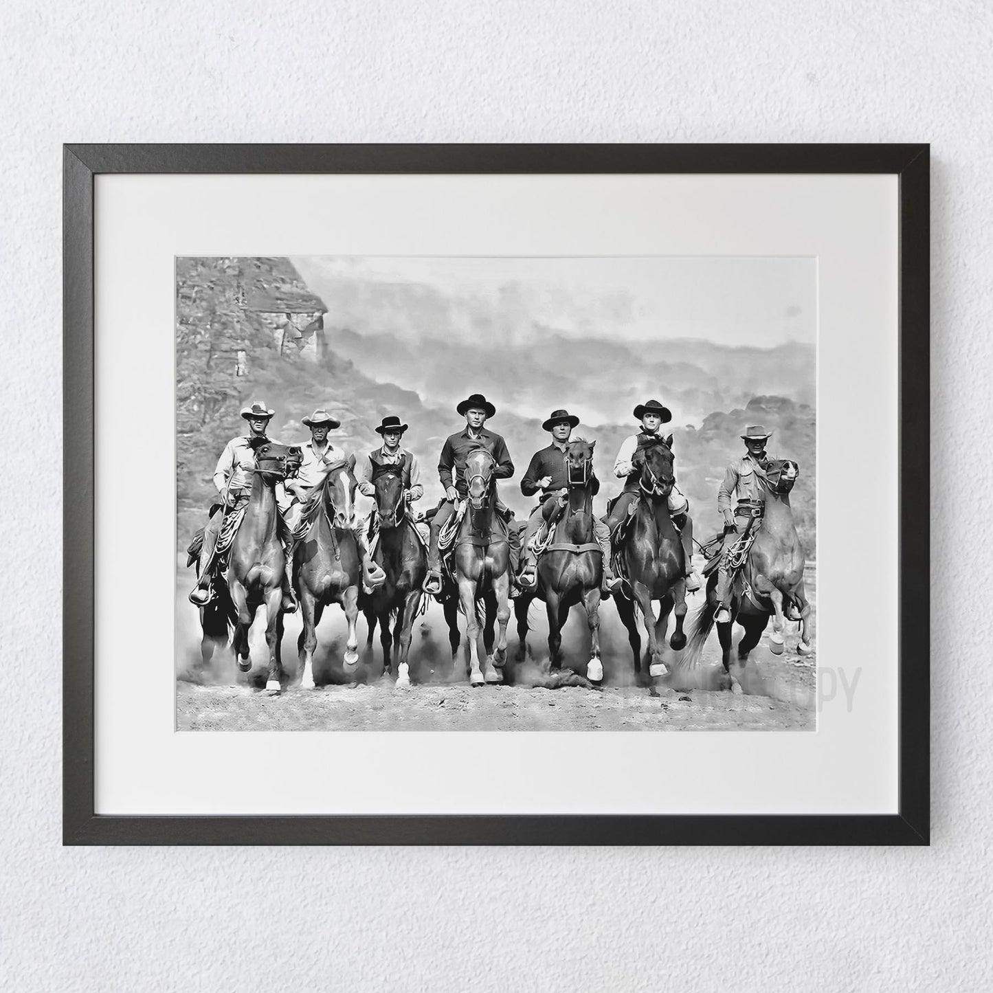 The Magnificent Seven On Horseback 1960