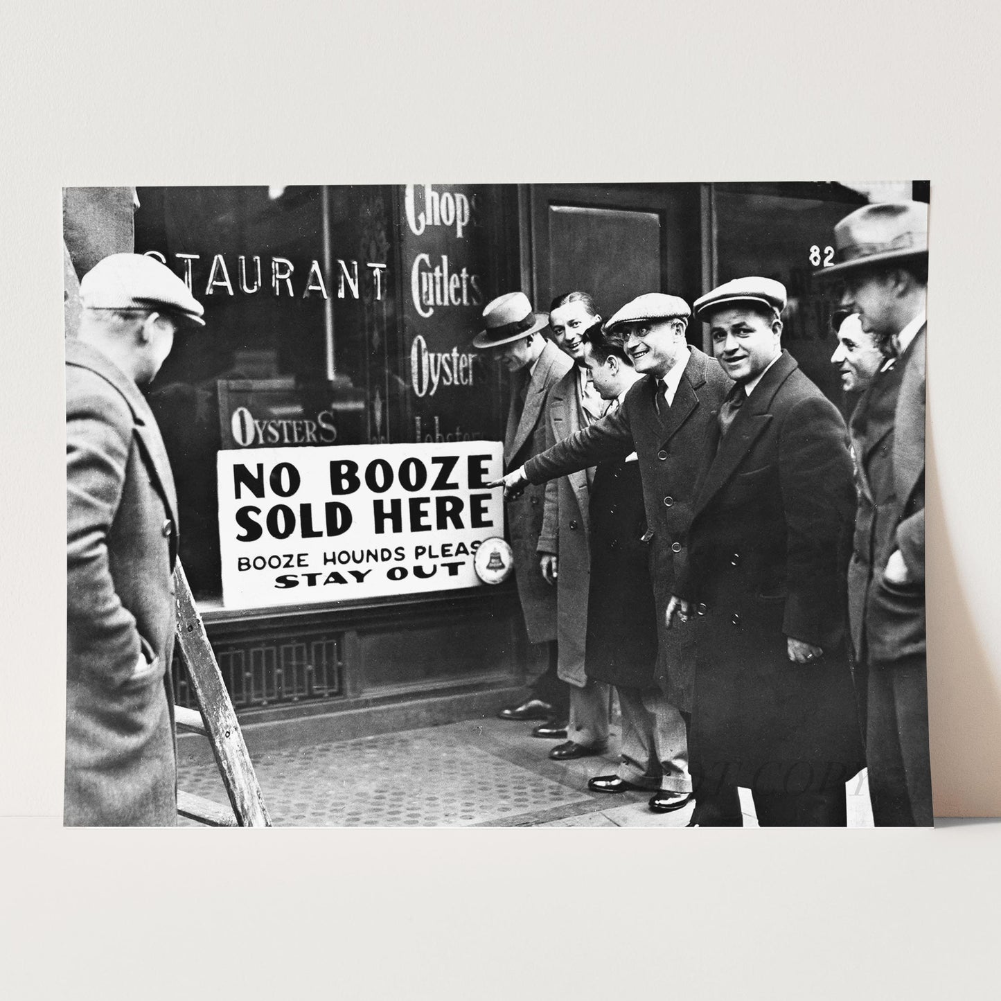 No Booze Sold Here - Prohibition 1920s