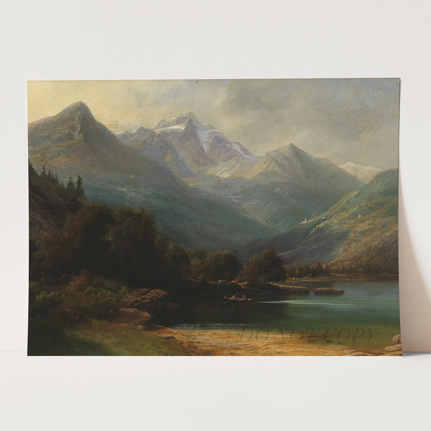 Lakeview Mountain Landscape