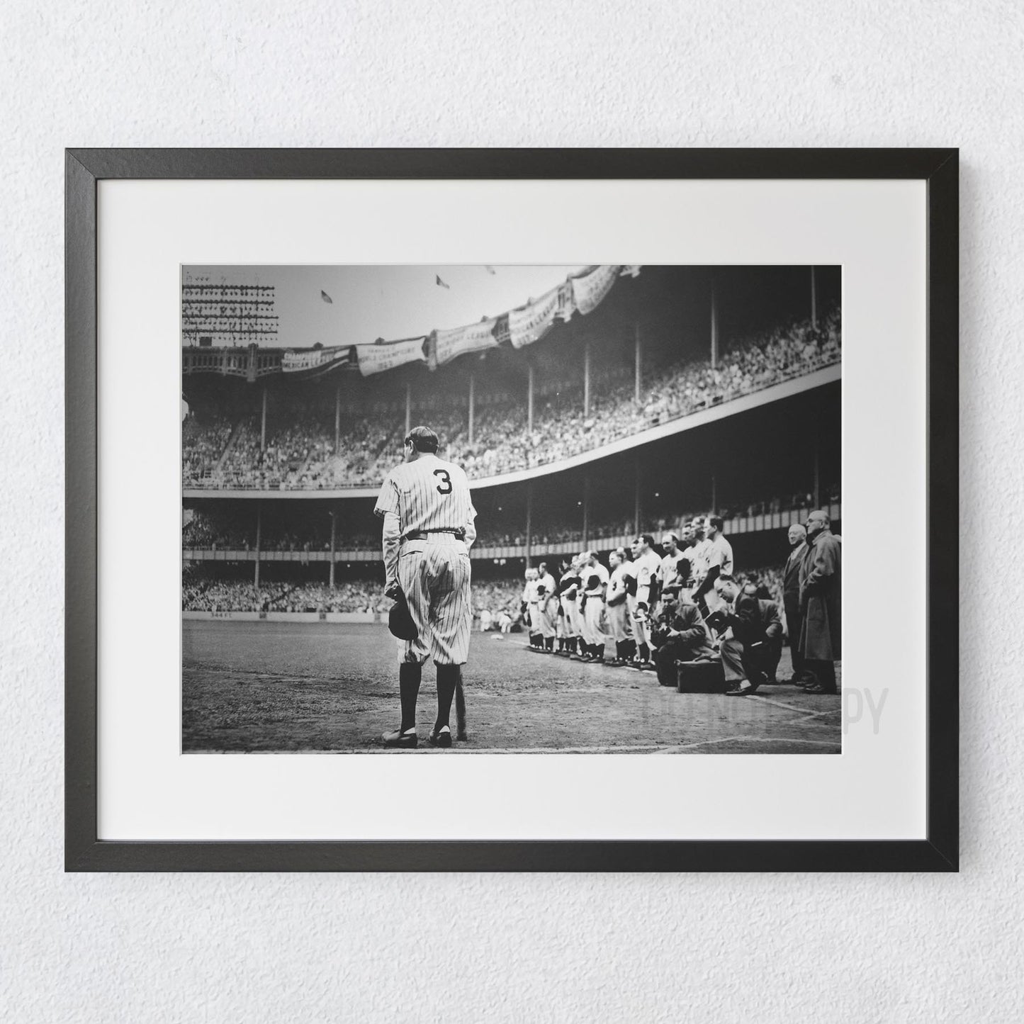 Babe Ruth, the last game