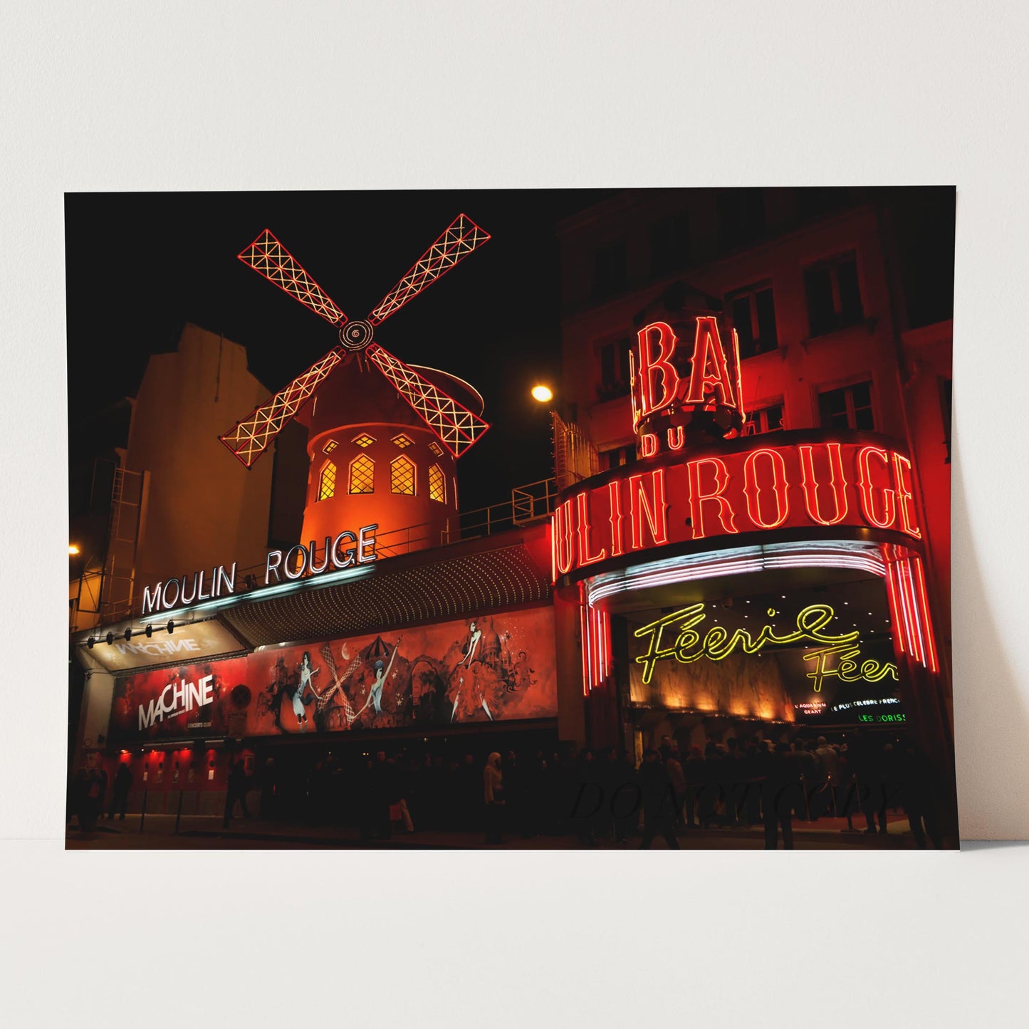 Moulin Rouge At Night