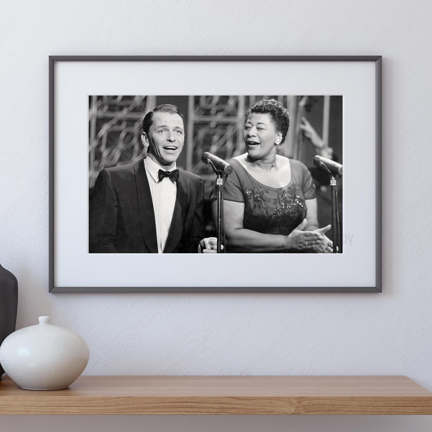 Frank Sinatra and Ella Fitzgerald