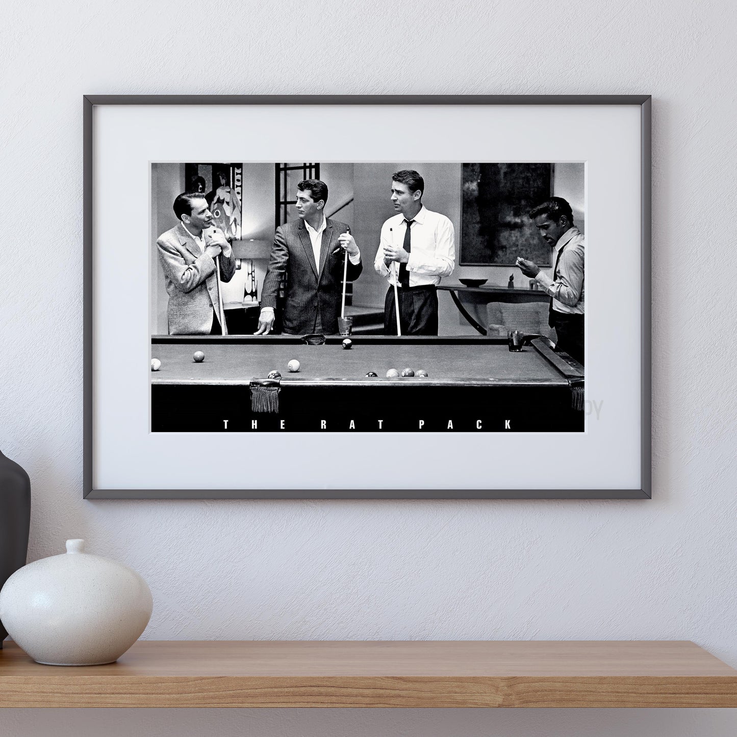 The Rat Pack Playing Pool