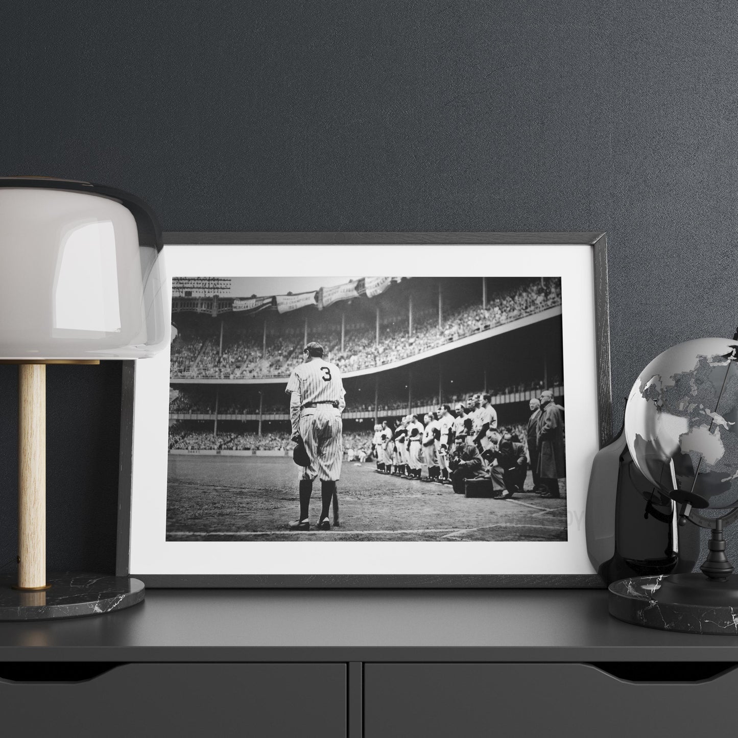 Babe Ruth, the last game