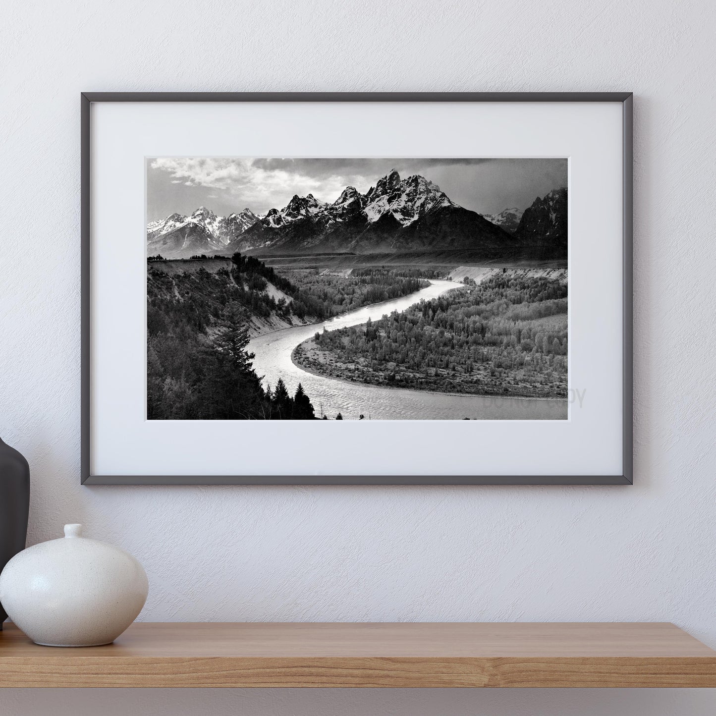 Ansel Adams The Tetons and the Snake River, Grand Teton National Park