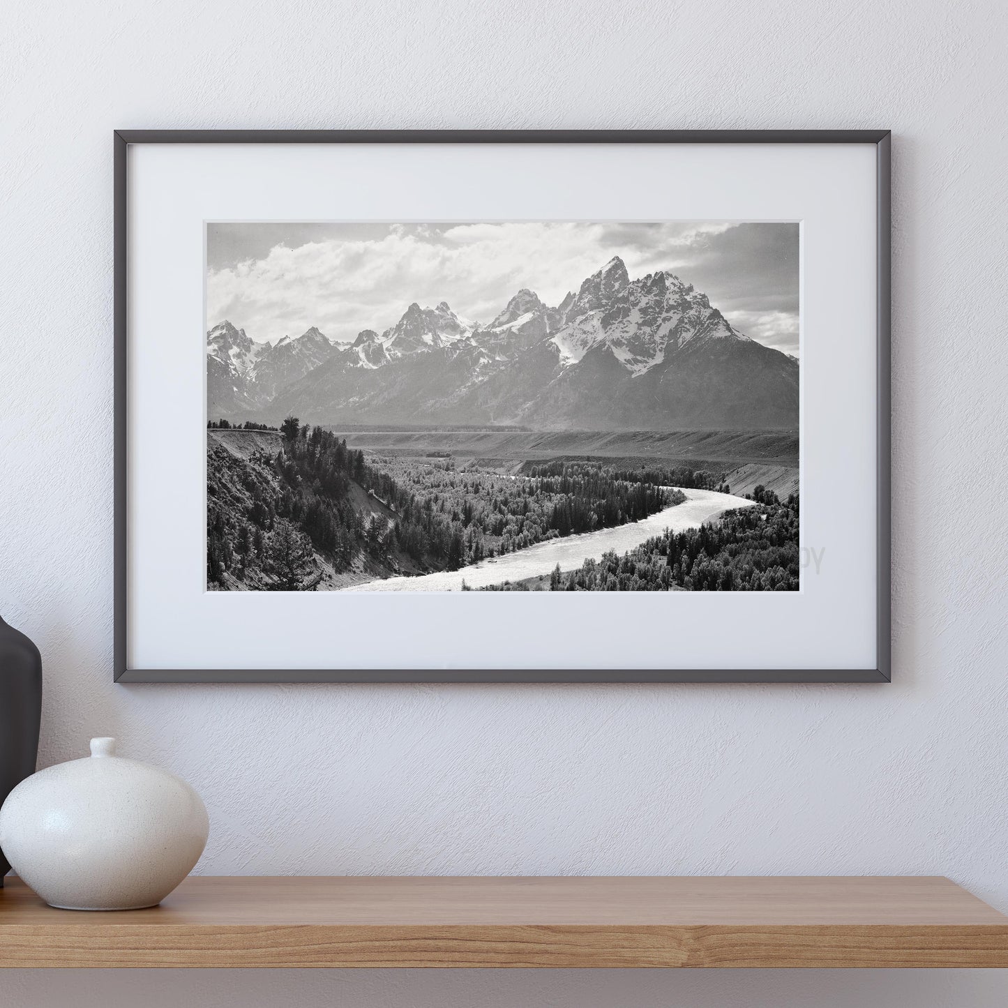 Ansel Adams The Tetons and the Snake River, Grand Teton National Park